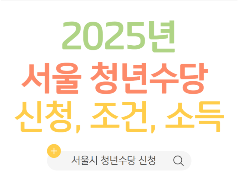 청년수당, 서울청년정책, 미취업청년, 청년복지, 소득기준, 취업준비생, 정부지원, 구직활동, 중위소득, 복지정보