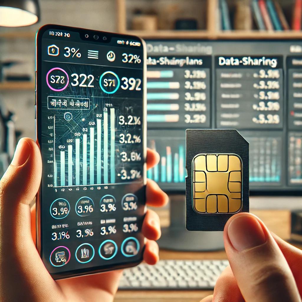 알뜰폰 데이터 쉐어링 유심
