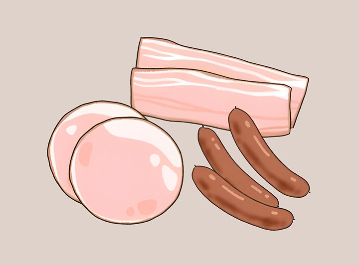 소시지와-베이컨