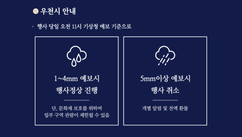 2024 돌아온 경북궁 별빛야행 예약하기