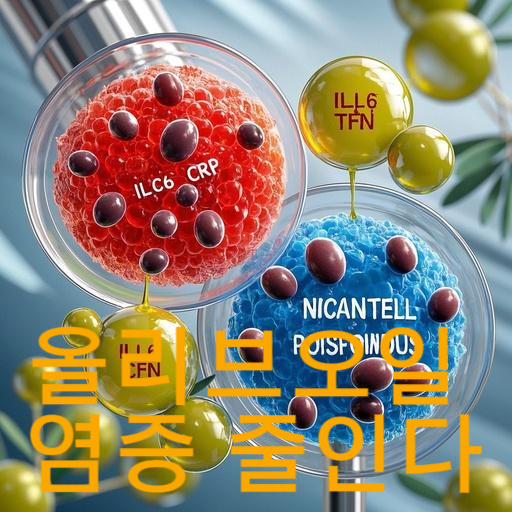 올리브오일 염증 줄인다?