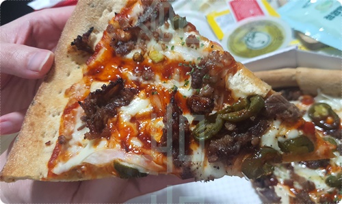 청년피자 할라불고기 피자