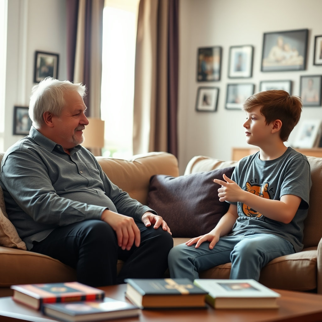 사춘기아이와 대화