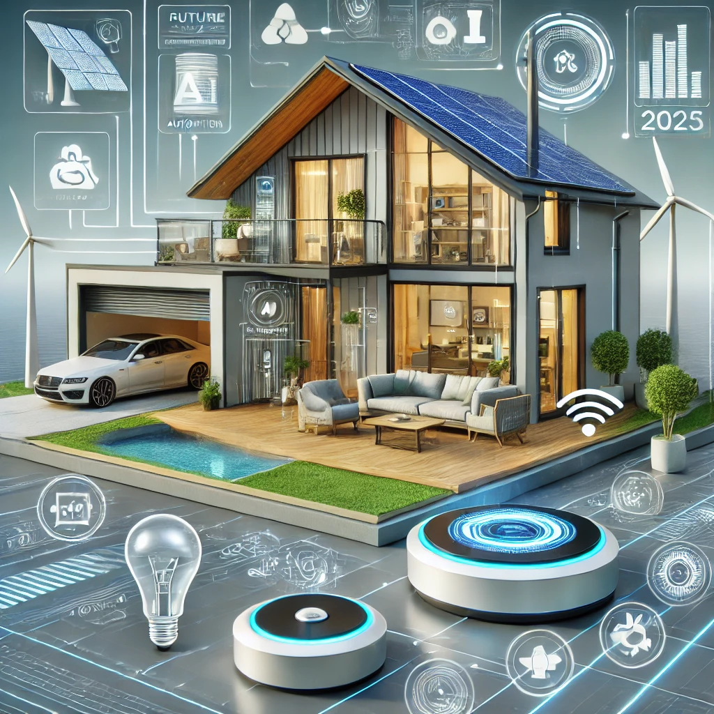 AI 자동화와 친환경 시스템을 갖춘 첨단 스마트홈