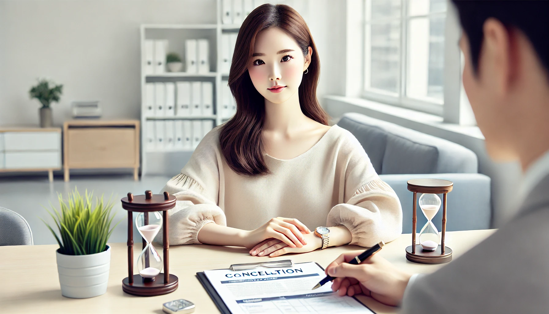 보험계약 취소, 철회 방법 확인하는 이미지