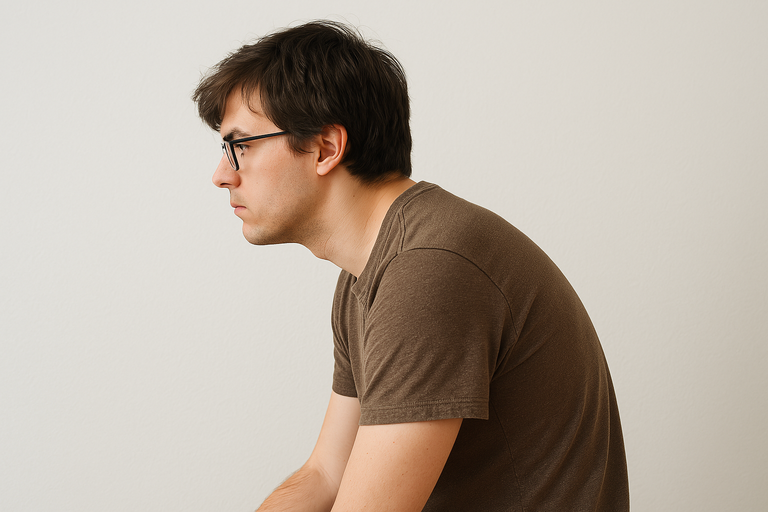 라운드 숄더 관련 이미지