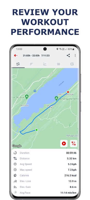 자전거 측정기 앱, 사이클링 거리, 시간, 속도 측정하기, 자전거를 탄 노선보기