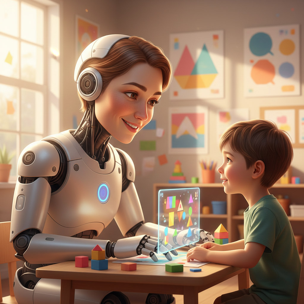 휴머노이드 얼굴이 아동에게 미치는 심리적 영향