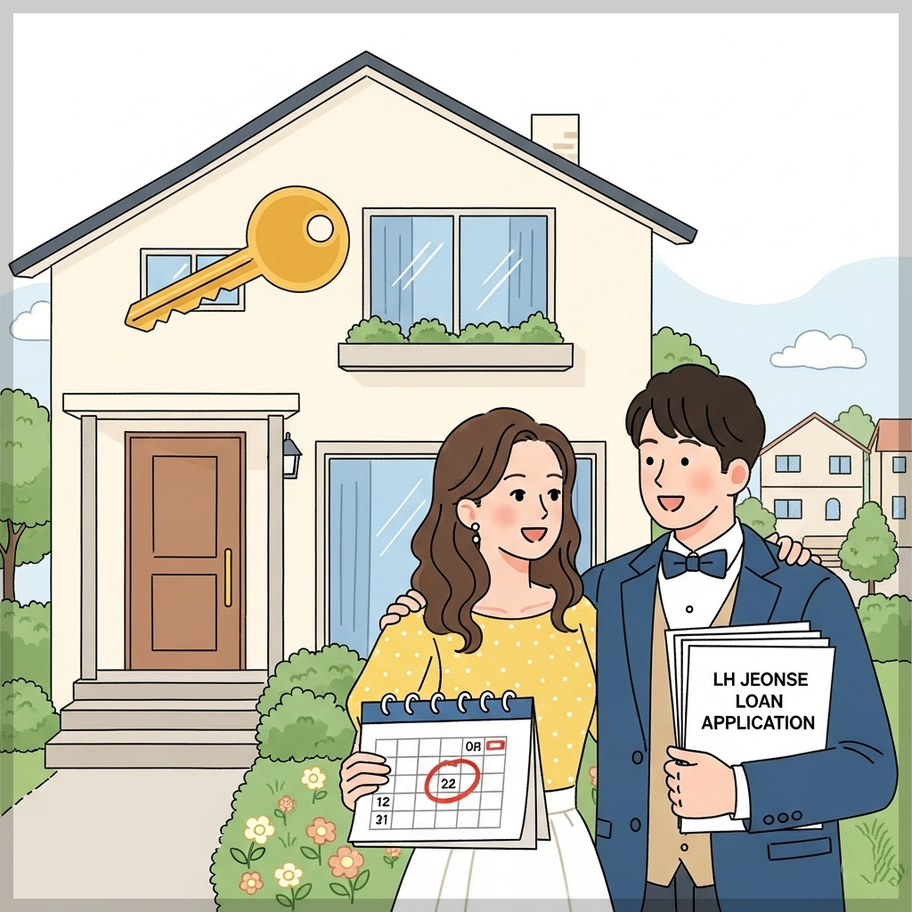 LH 신혼부부 전세임대 관련 이미지