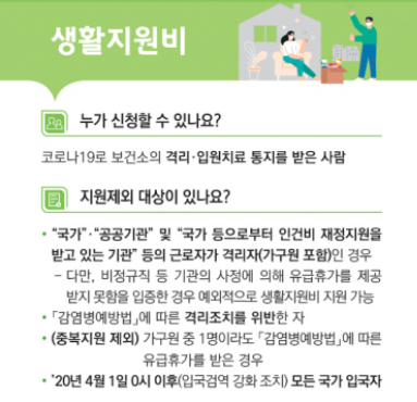 자가격리 지원금