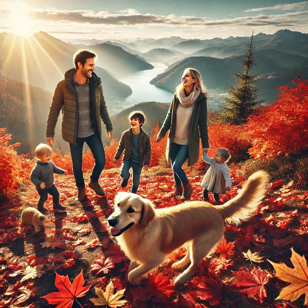 청송군-주왕산-단풍즐기는-사람들