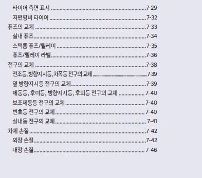 2024 넥쏘 FE FCEV 사용설명서 - 정기점검 2