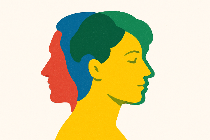 여러 인물 아이콘이 겹쳐진 이미지