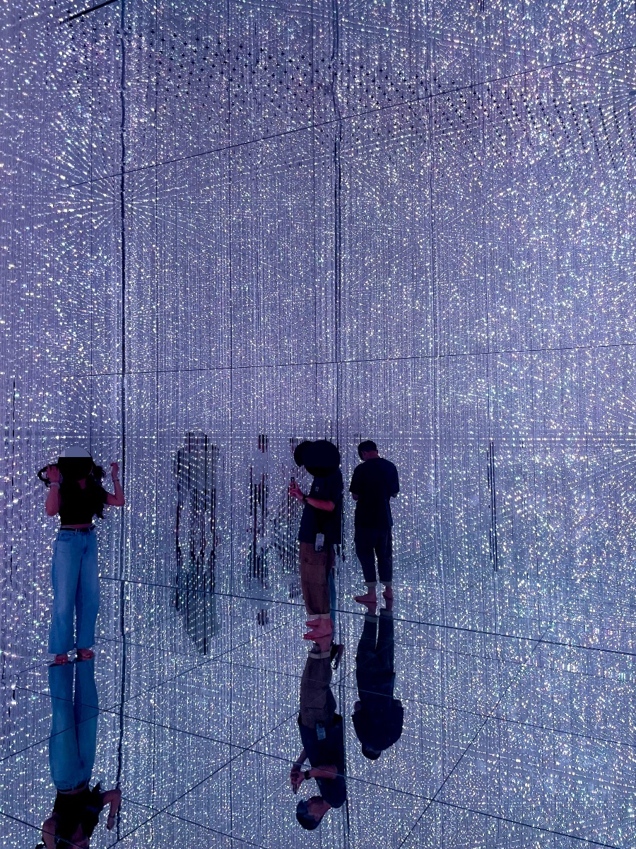 일본 도쿄 팀랩 플래닛 여행-생명은 결정화된 덧없는 빛