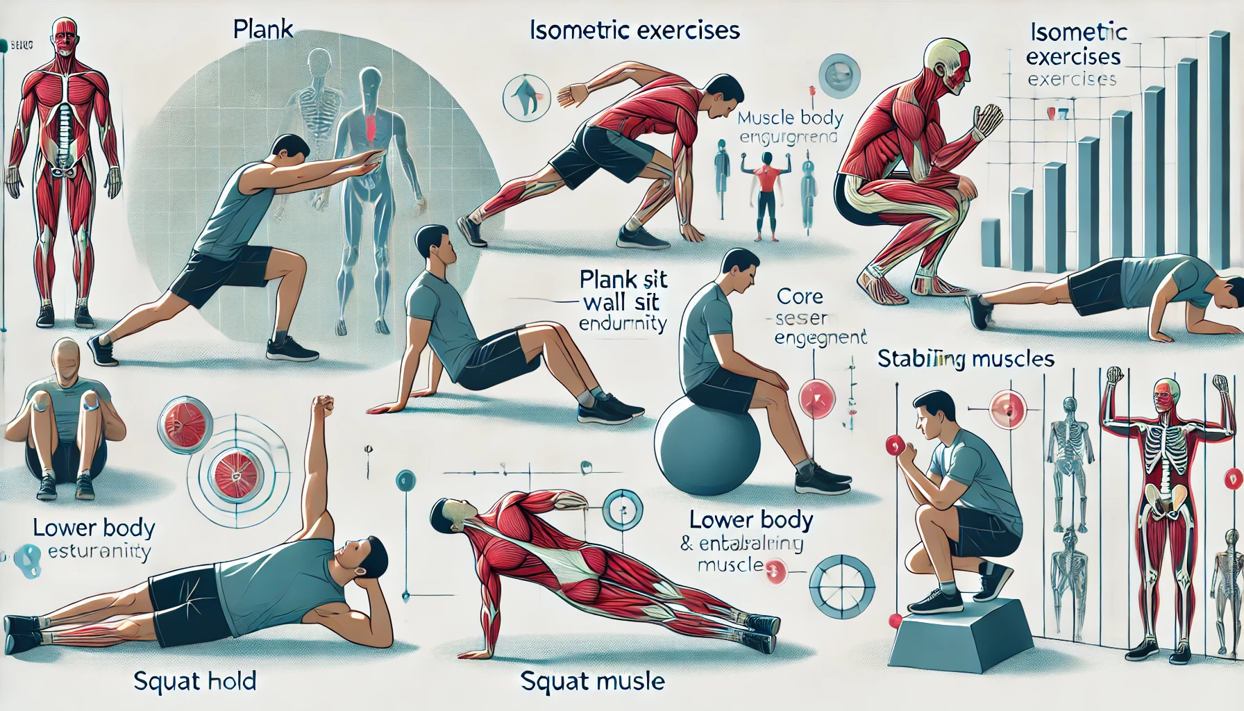 등척성 운동이 근육 지구력과 안정성을 향상시키는 방법