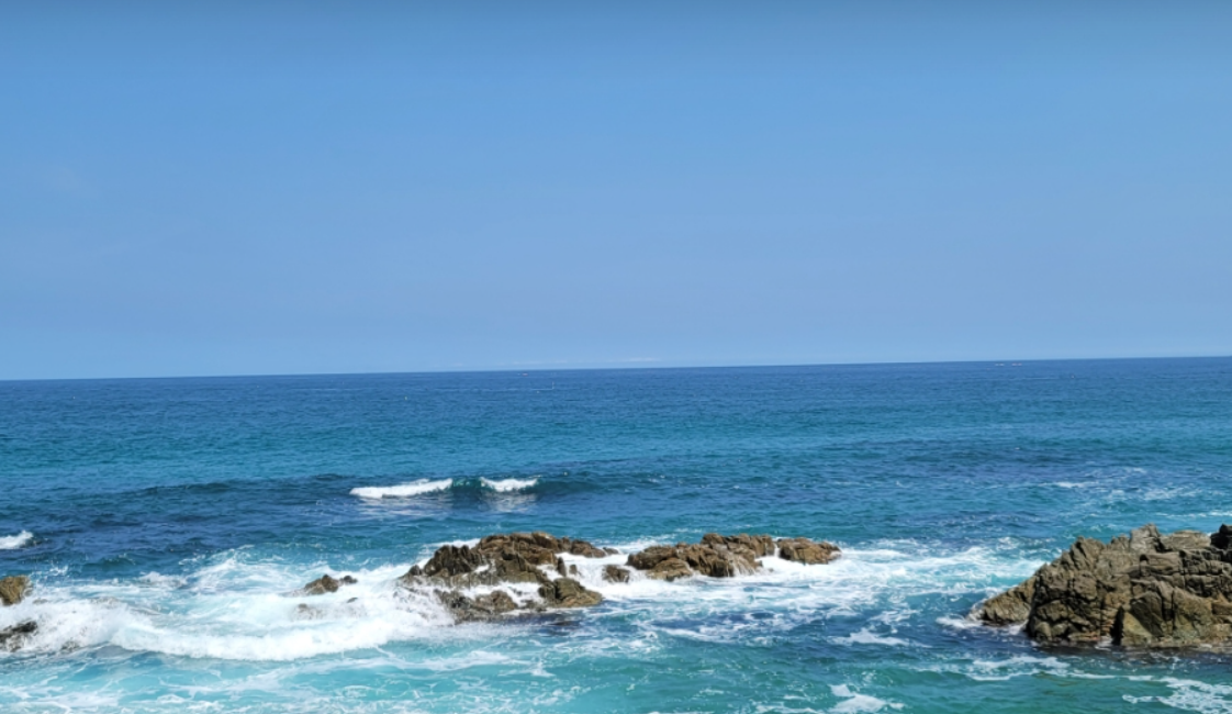 울진 망양정 해변 전경