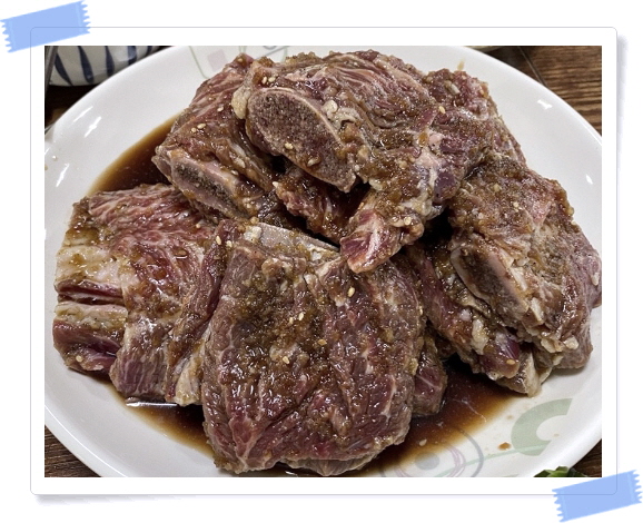 전현무계획2 강릉 양념소갈비 메뉴