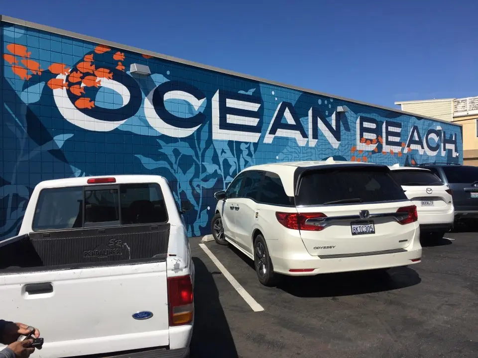 오션비치Ocean Beach 주변 벽화
