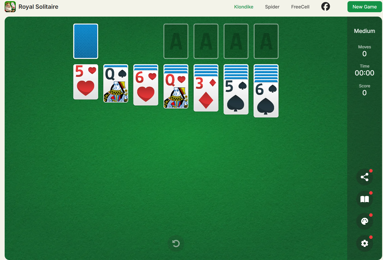 솔리테어 카드 게임 무료 다운로드 및 설치