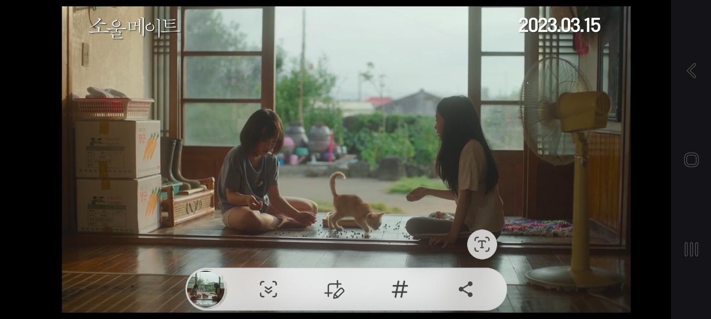 하은이네 집에서 지내게되다