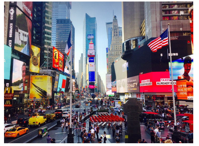 뉴욕 타임스케어 사진