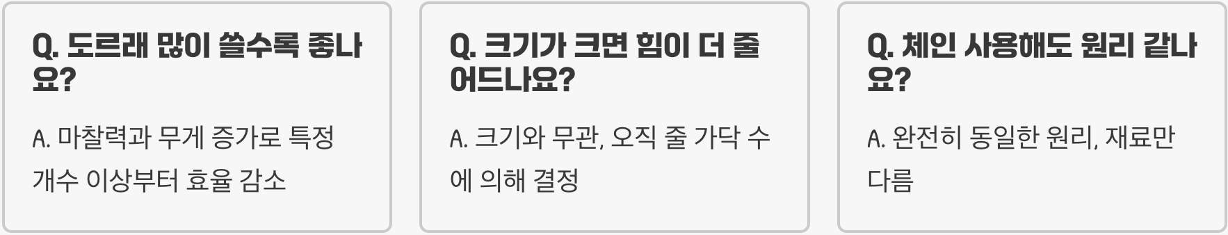 도르래 원리와 기본 개념 총정리, 무거운 물체를 쉽게 드는 이유