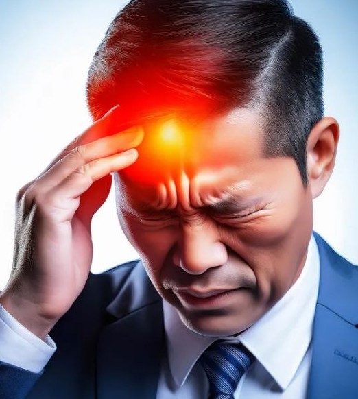 머리가 찌릿찌릿 아파요