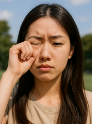 눈에 날파리 현상