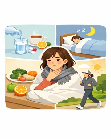 감기 초기 증상 단계별 변화 확인3