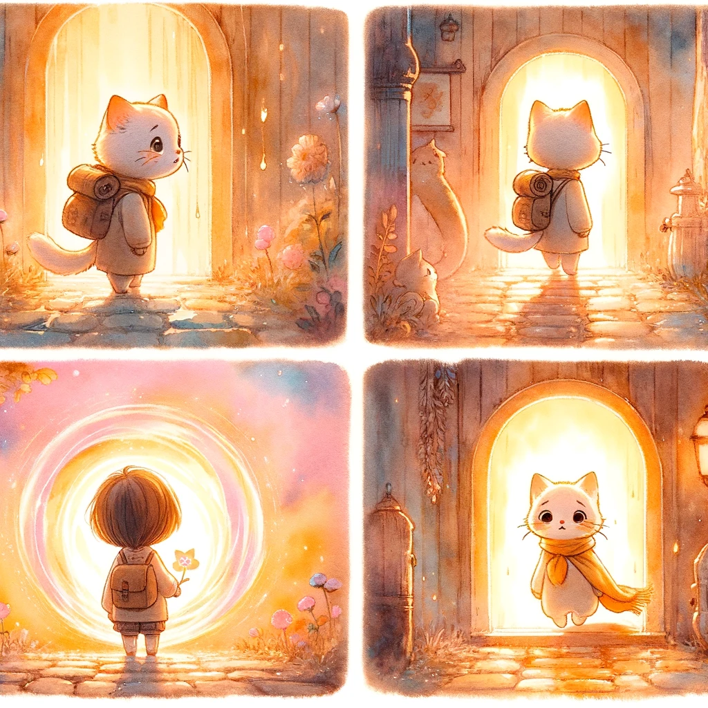 챗gpt 4컷만화 그리기 지브리 스타일 만들기 관련 사진