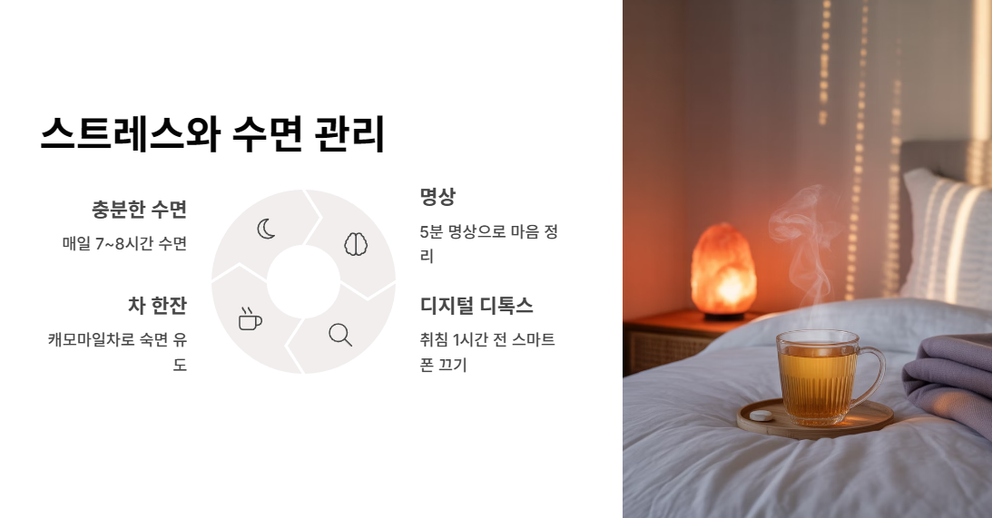 스트레스와 수면 관리