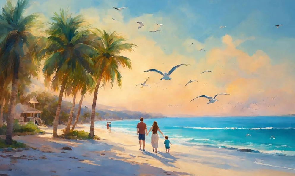 여름 가족여행 관련 사진