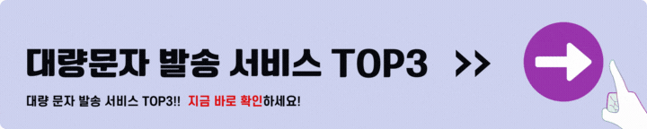 대량문자 발송 서비스