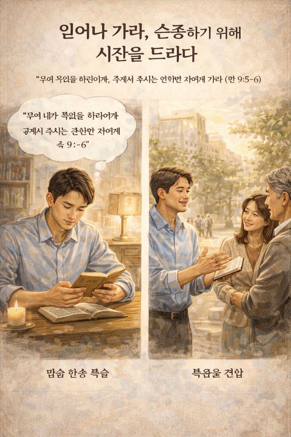 행9:5-6 말씀을 보며&amp;#44; 주님께서 사울에게 
