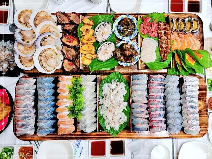 생방송 오늘저녁 인천 영종도 구읍뱃터 어시장 활어회 도마 한상 세트, 랍스터 맛집