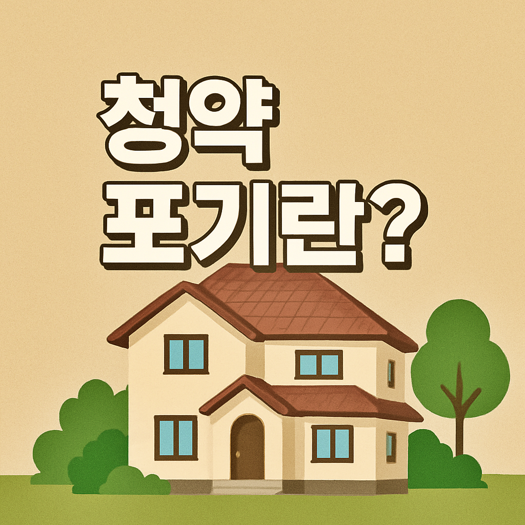 청약당첨