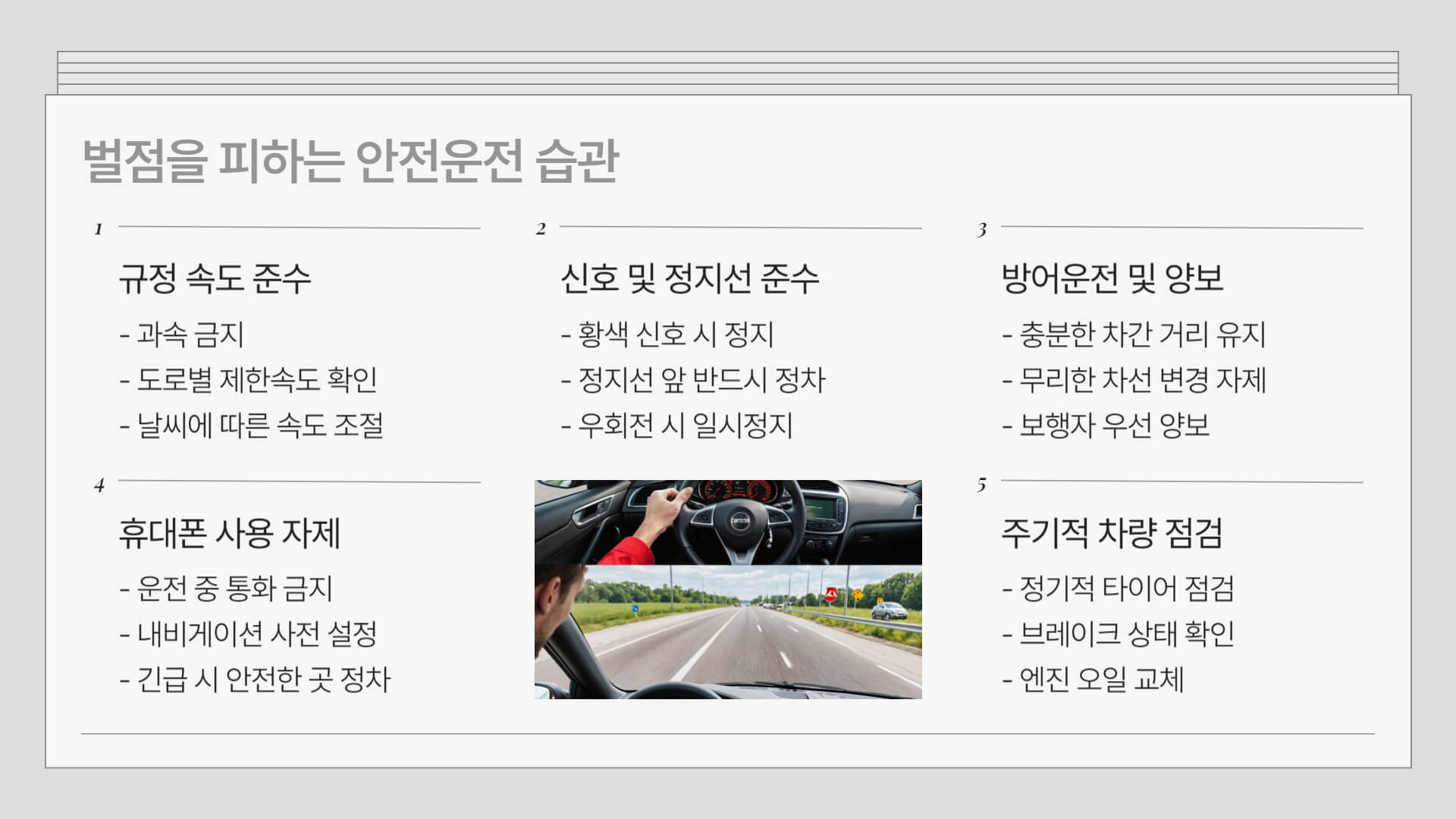 운전면허 벌점 조회