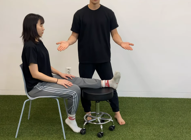 효과적인 발목 스트레칭 운동