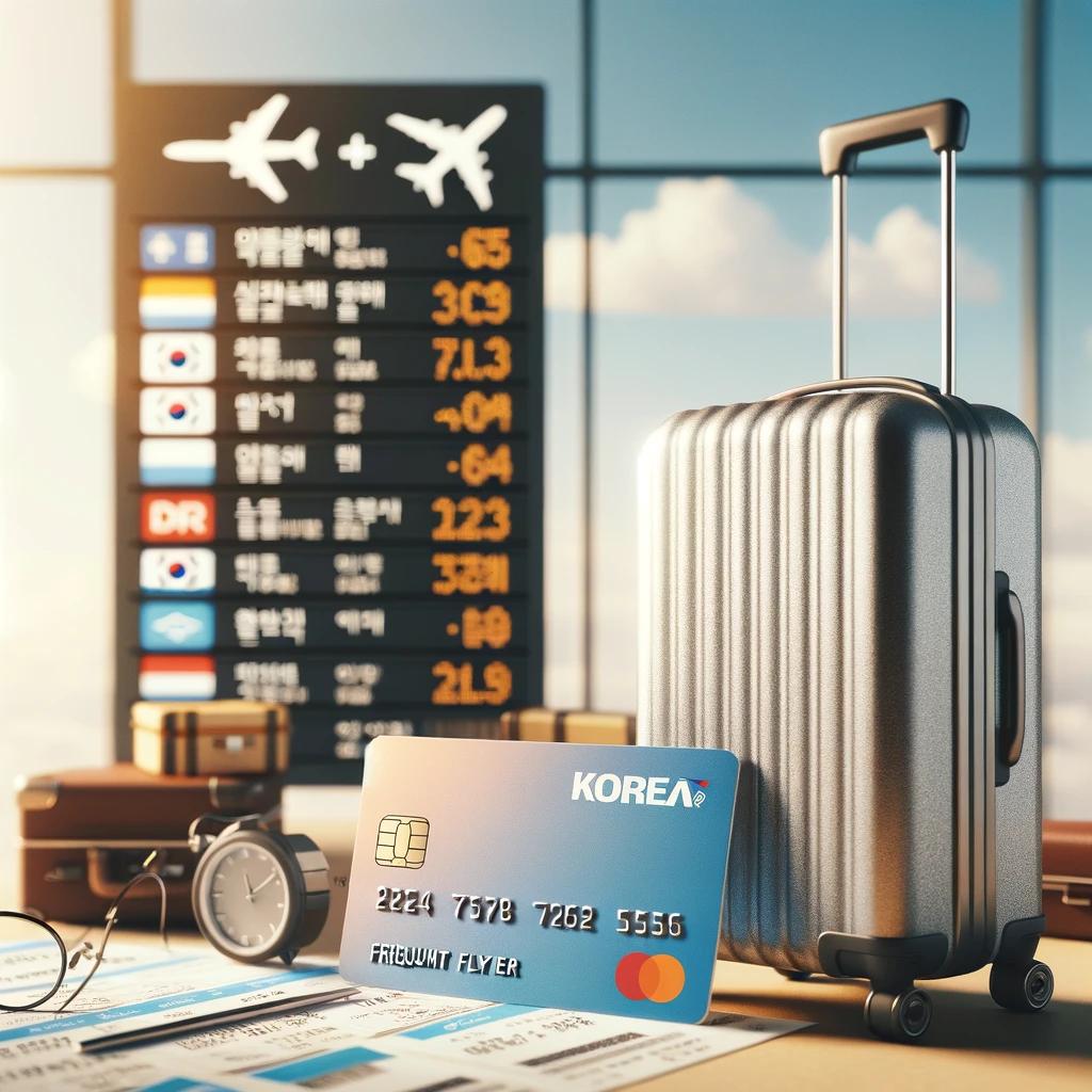 대한항공 마일리지 적립방법