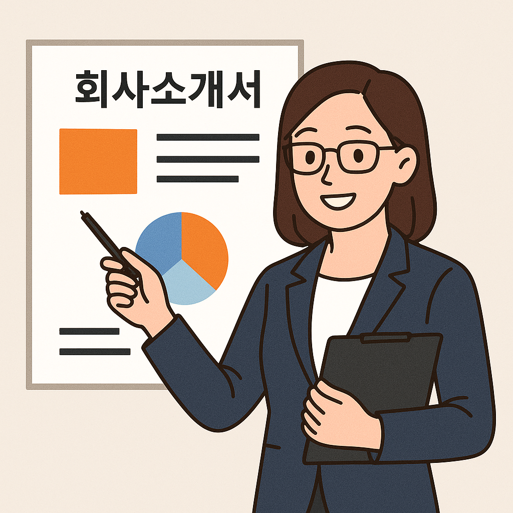 회사소개의 종류와 팁