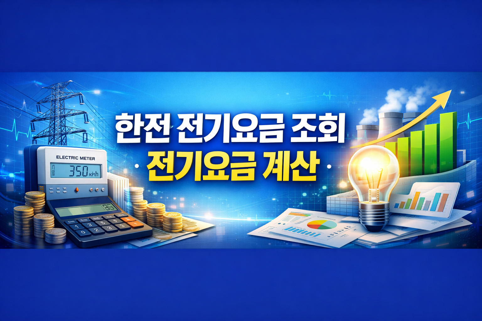 한전 전기요금 조회 전기요금 계산 방법