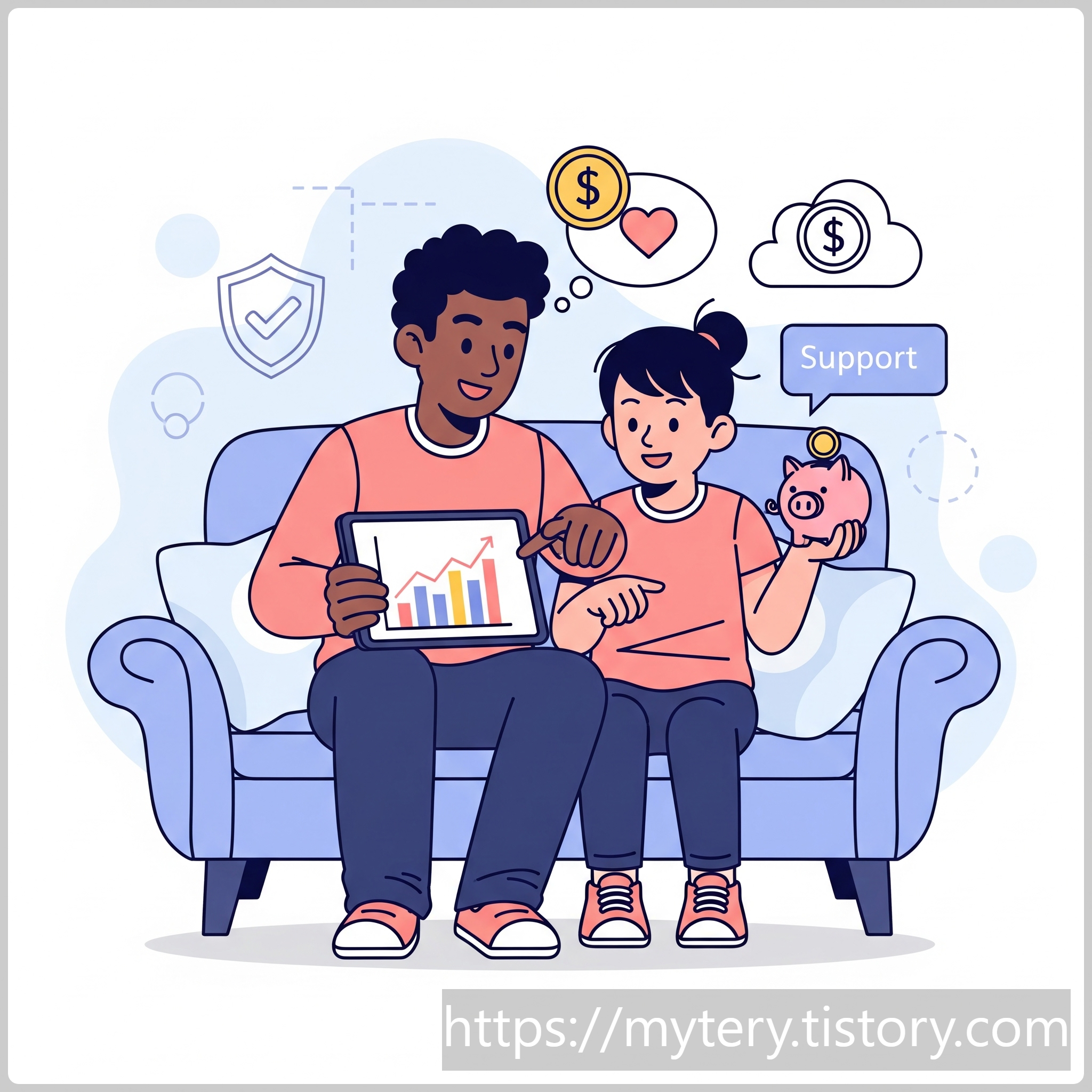 8세아동수당양육지원금/사진