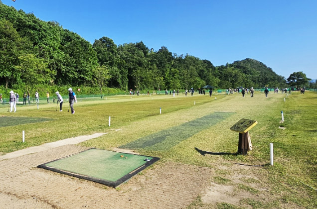 친수생태공원 와룡지구파크골프장