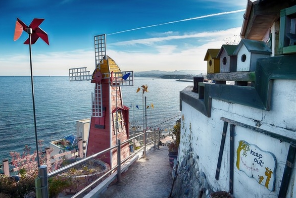 묵호등대-논골담길-골목길