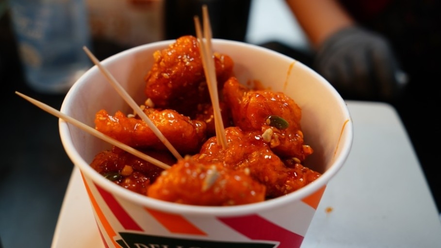 가평휴게소-인기대표메뉴-닭강정