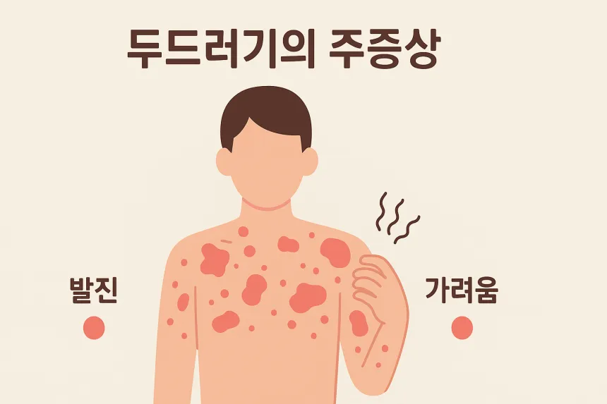 두드러기 증상