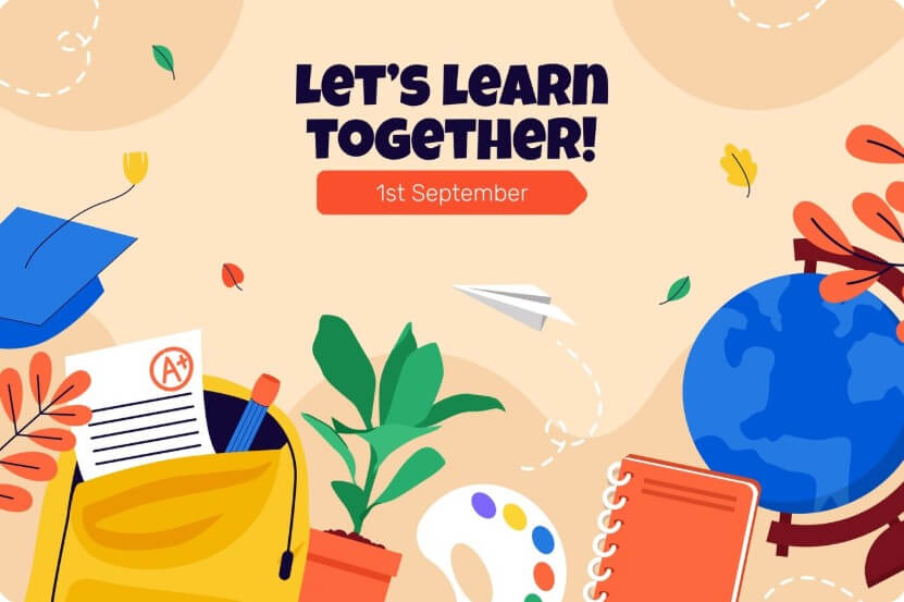 다함께 교육을 받자는 캠페인