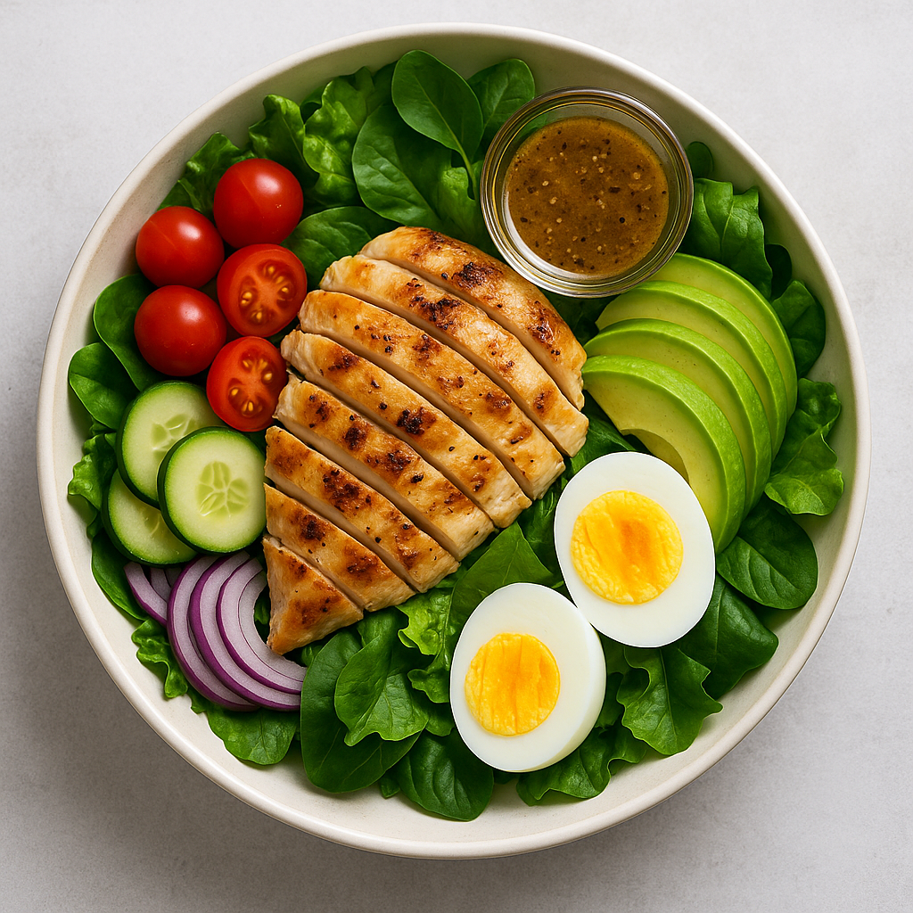 당뇨식 닭가슴살 샐러드