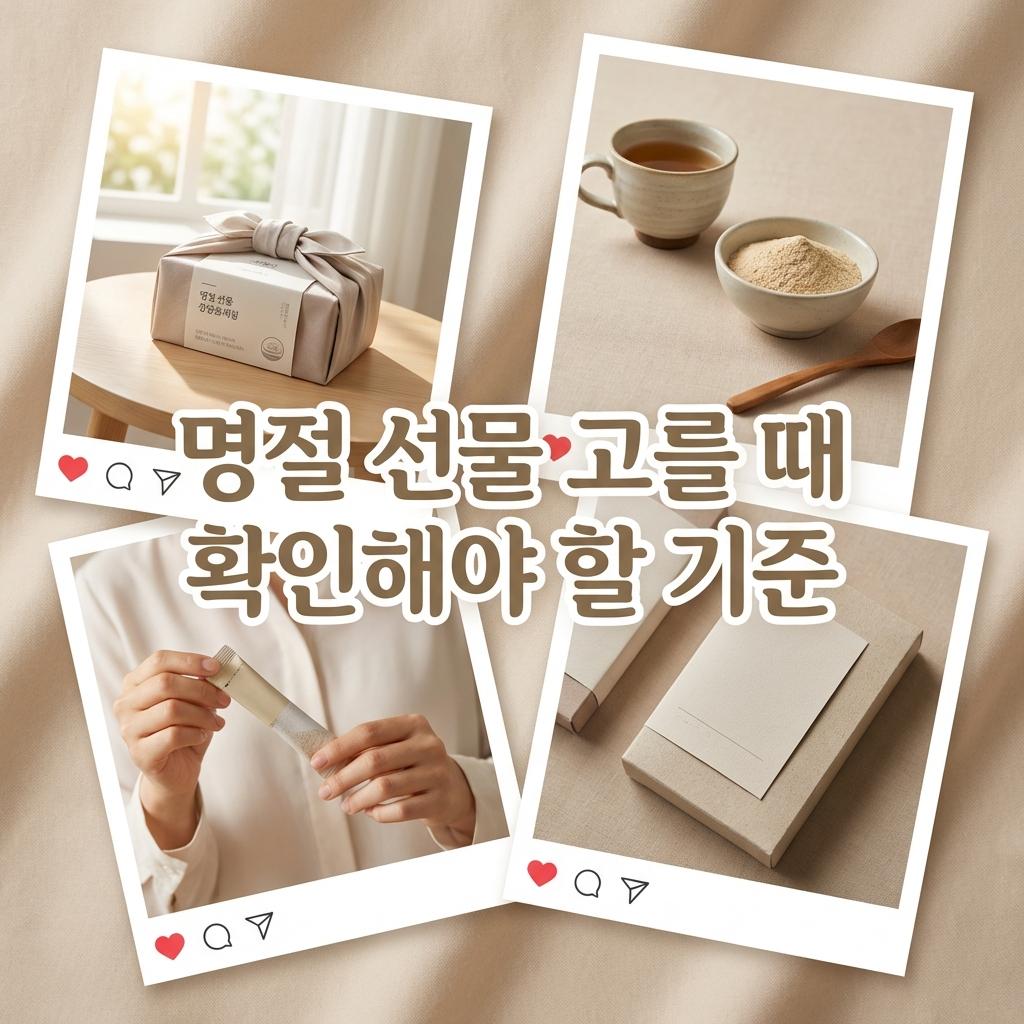 건강기능식품 부모님 선물, 설 명절 행사