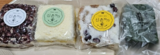 손불신촌떡집 계절별 다양한 떡 모음 - 팥떡, 백설기, 호박설기, 해풍쑥떡 패키지